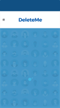 Mobile Screenshot of deleteme.com
